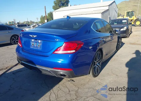 2019 Genesis G70 3.3T Advanced from USA, damaged, VIN KMTG34LE3KU019790